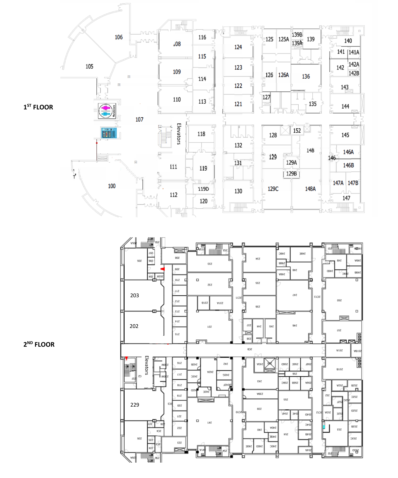 BSidesDFW 2026 floor plan for Nedderman Hall